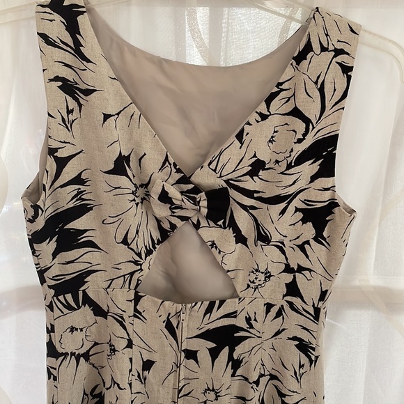 Positive Attitude Linen Blend Dress, Size 8P - Picture 3 of 5